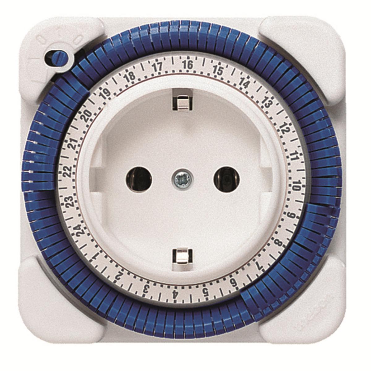 Klockströmställare analog IP20, Theben - PLUG-IN TIMER ANALOG 26 IP20