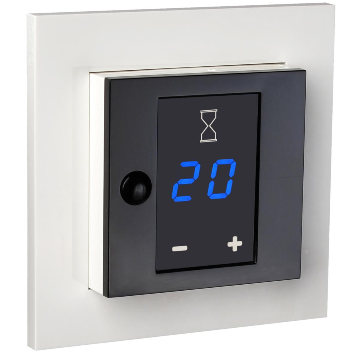 Timer, digital display, Elko Plus - TIMER PLUS DIGITAL DISPLAY VIT 2-POLIG 16A