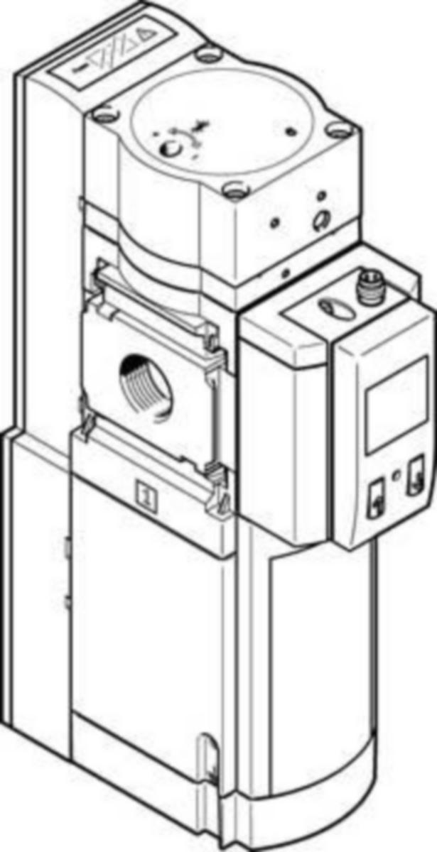 Trycks & Avluftnings ventil Festo - TRYCKS & AVLUFTN VENTIL FESTO MS6-SV-1/2-E-10V24-SO-AG
