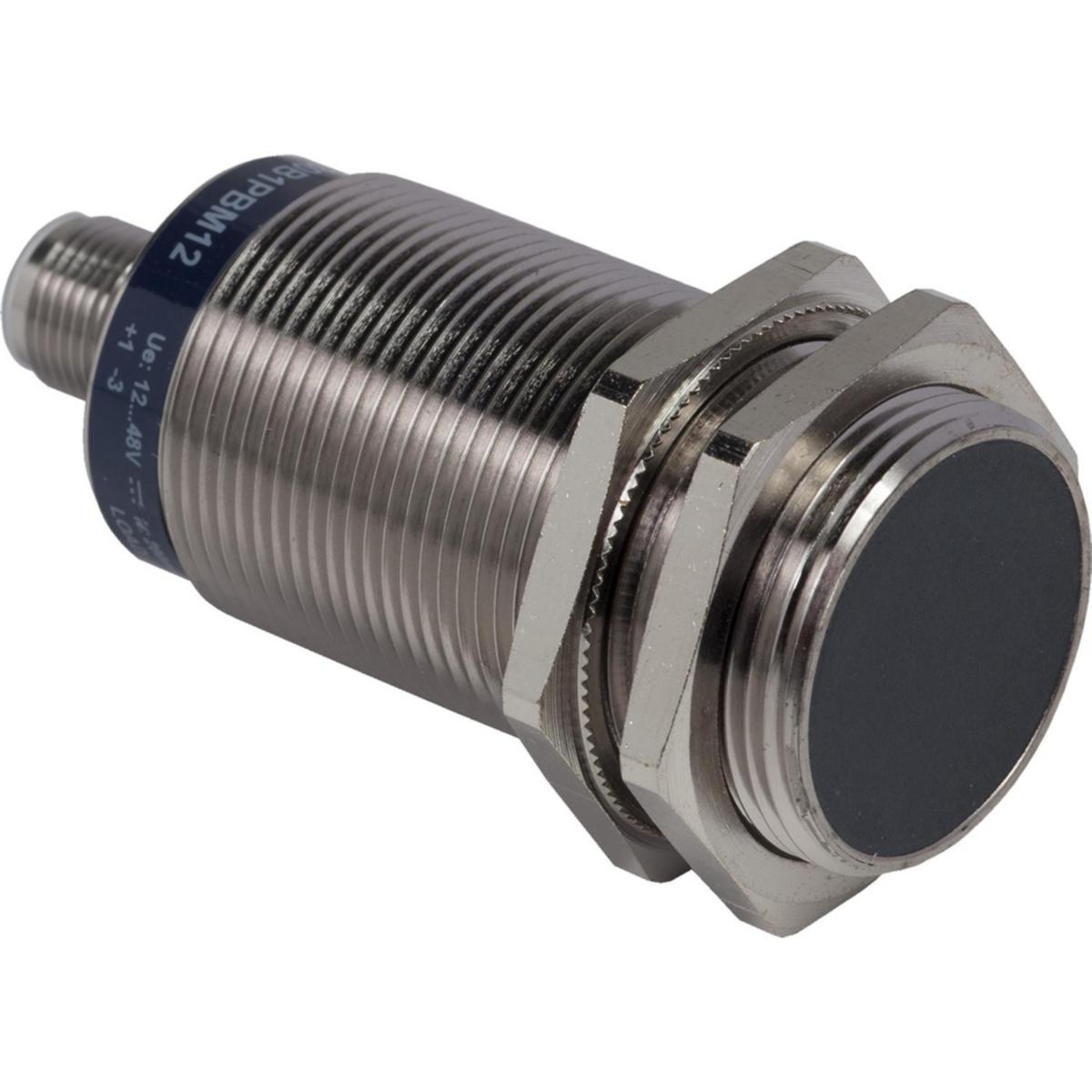 Induktiv givare XS6 lång Osisense DC-matning - IND.GIV M30 SN=15MM SL PNP XS630B1PAM12