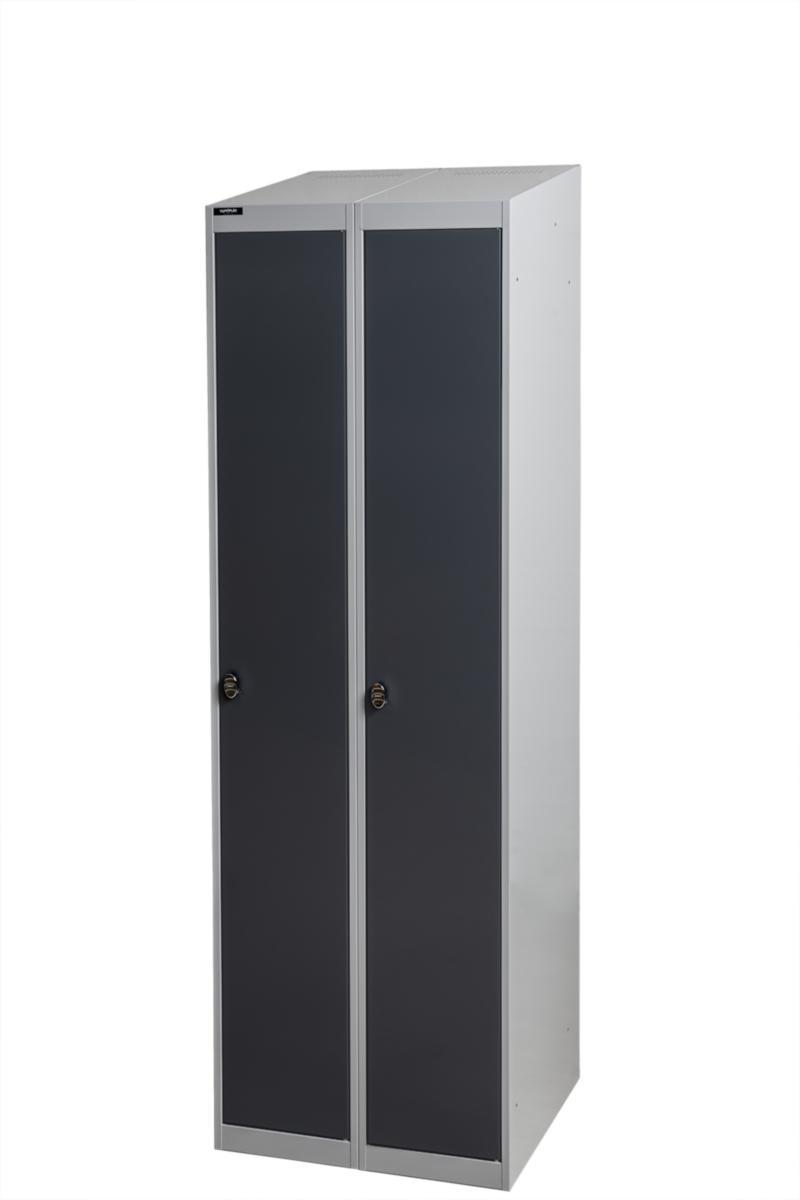 Klädskåp Standard 300S - KLÄDSKÅP STRD 300S 2:A KLINKA STOMME RAL7035/ DÖRR RAL7012