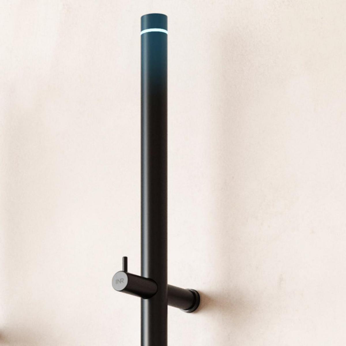 Handdukstorkar, INR - INR HANDDUKSTORK LINE 1750 MATTSVART, EL 230V 29W