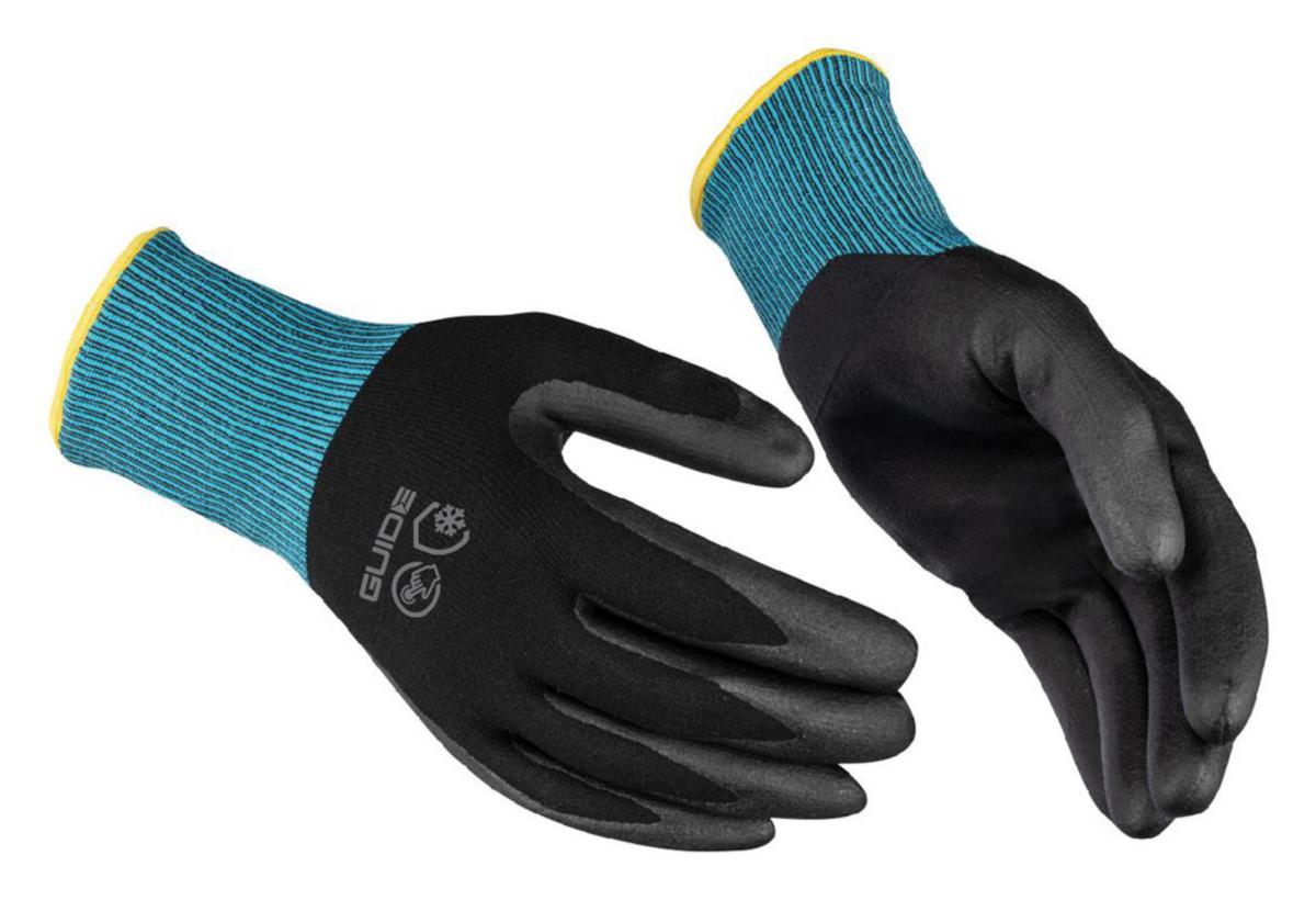 Vinterhandske Guide 9500W - HANDSKE GUIDE 9500W NITRIL VINTERFODRAD TOUCH STL 6