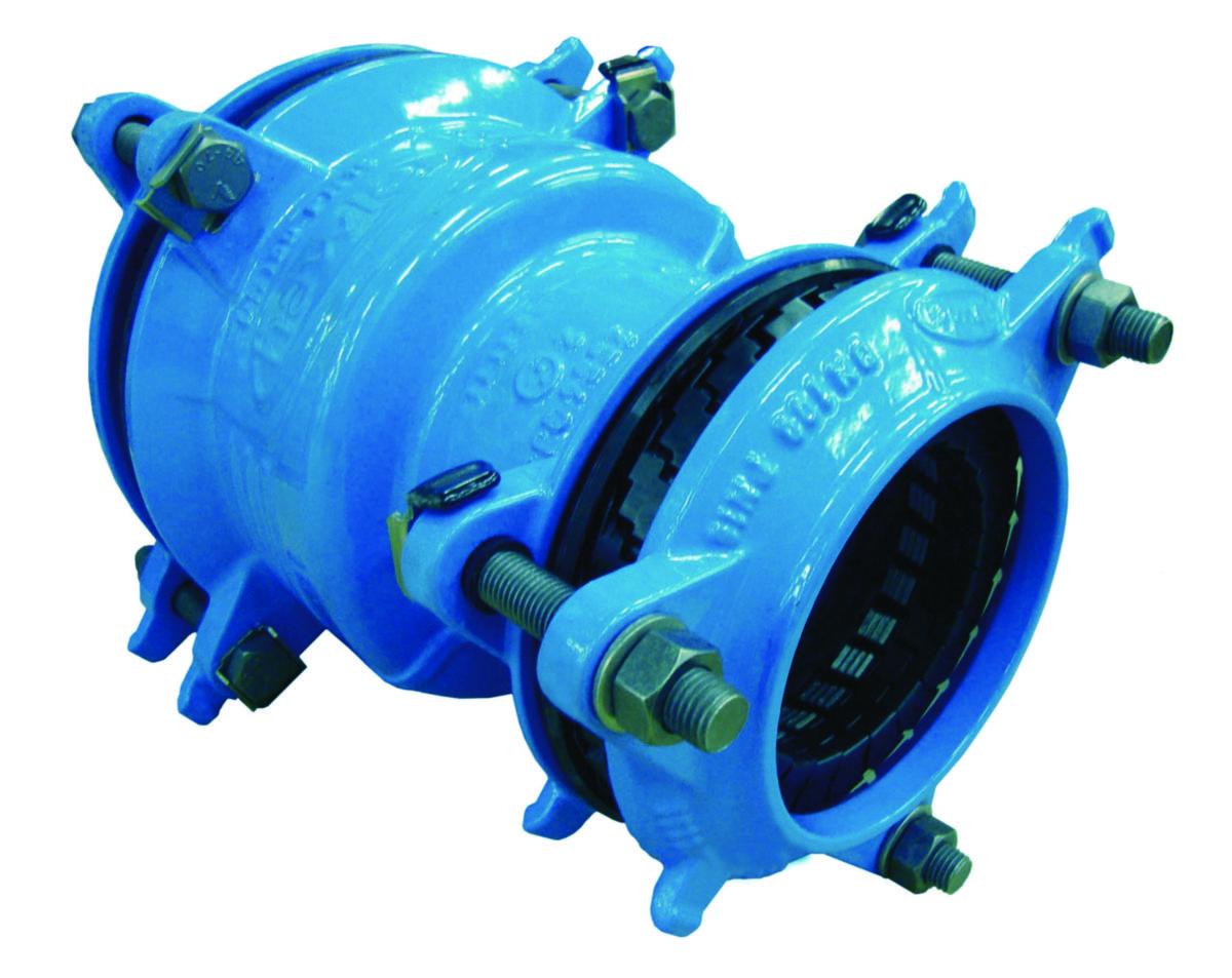 Dragsäker skarvkoppling reducerad, Hawle Synoflex 7974 - DN150/100 SYNOFLEX REDUCERAD YD 155-192/104-132 MM, PN16