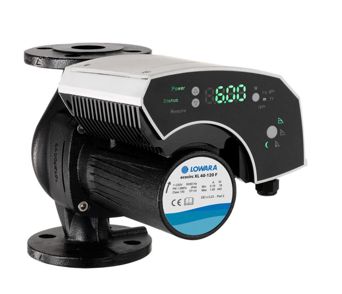 Cirkulationspump Ecocirc XL Plus, Lowara - ECOCIRC XLPLUS 40-120 F CIRKULATIONSPUMP MAX 500 W