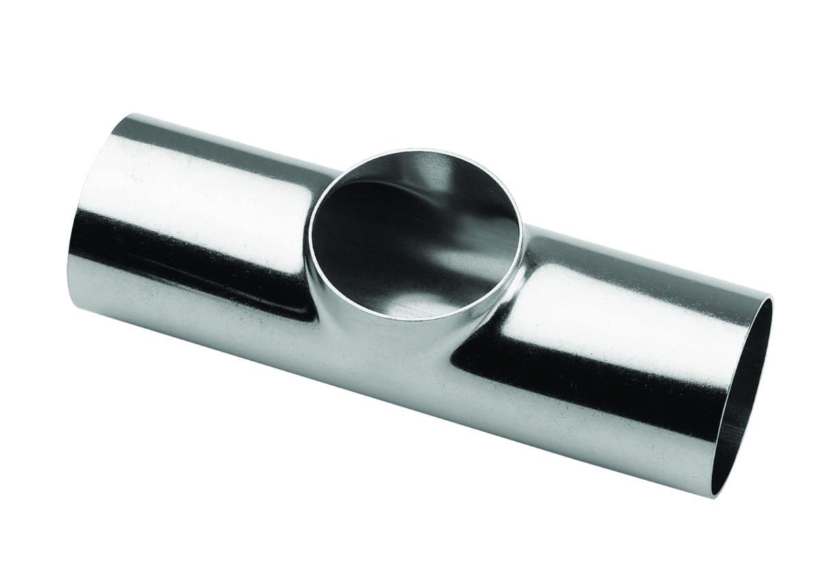 T-rör Livsmedel, kort avstick 316L. - 38,0x1.2 LIVSM. T-RÖR/KORT 316L CERT