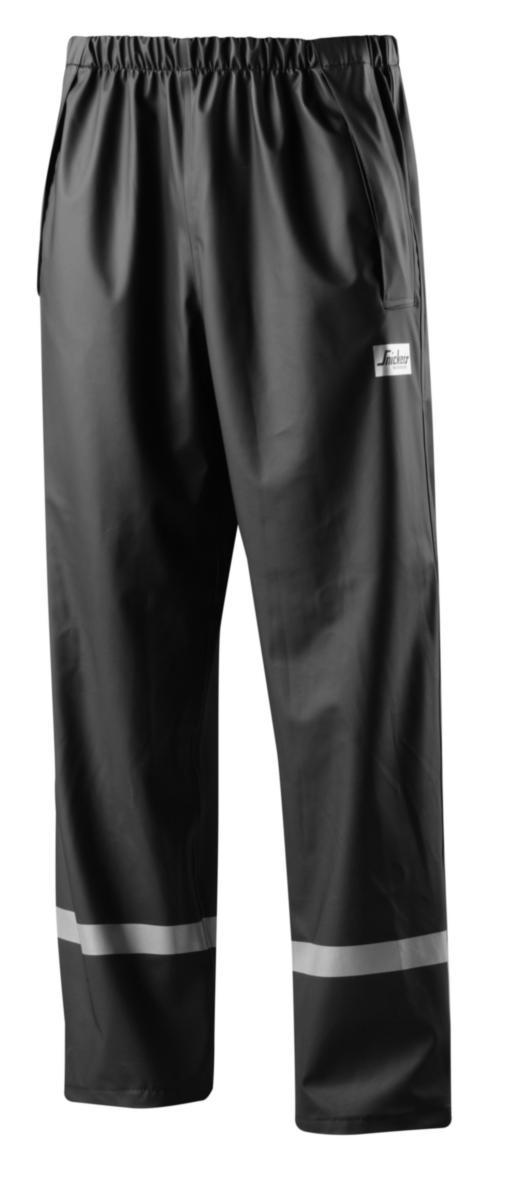Regnbyxa Snickers 8201 - REGNBYXA SNICKERS 8201 SVART PU STL M