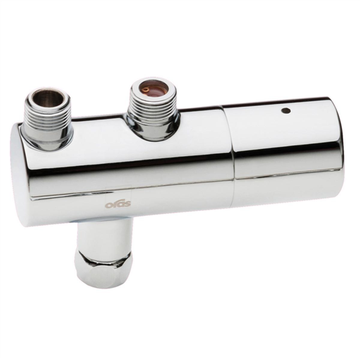 Förblandare Säkerhetstermostat Minimat, Oras - ORAS MINIMAT TERMOSTAT 200400 MINITERMOSTAT MED T-KOPPLING