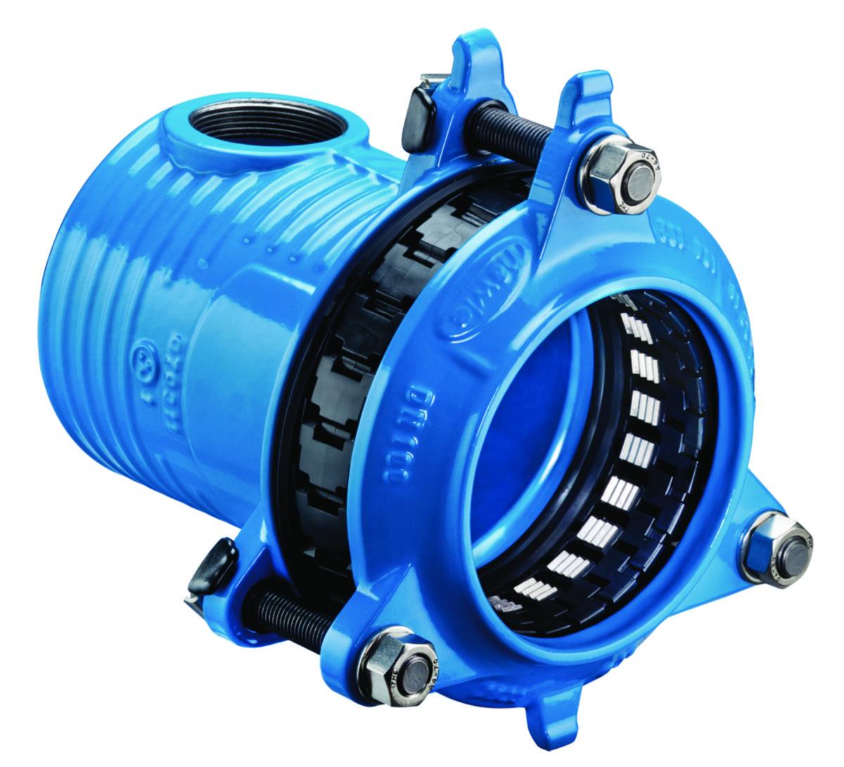 Dragsäker Ändhuv, Hawle Synoflex 7980, invändig gänga - DN80xR50 SYNOFLEX ÄNDHUV YD 85-105MM, PN16