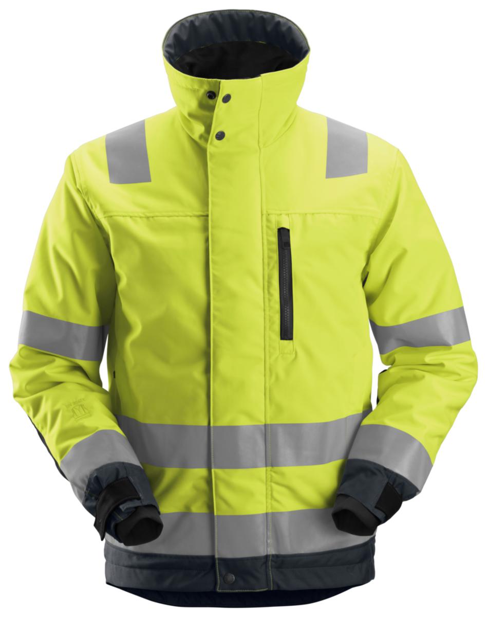 Vinterjacka varsel Allround Snickers - VINTERJACKA SNICKERS 1130 GUL VARSEL KL3 ALLROUND STL L