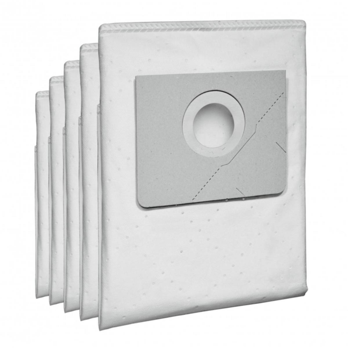 Filterpåsar Kärcher fleece för NT 45/1, NT 55/1 - FILTERPÅSAR KÄRCHER FLEECE NT 45/1 NT 55/1 55L 5ST/FRP
