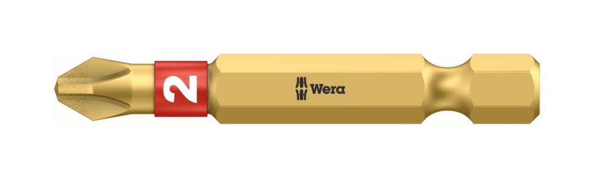 Bits Wera 851/4 BDC för Phillips krysspår - BITS WERA 851/4 BDC PH2 LÄNGD 50MM