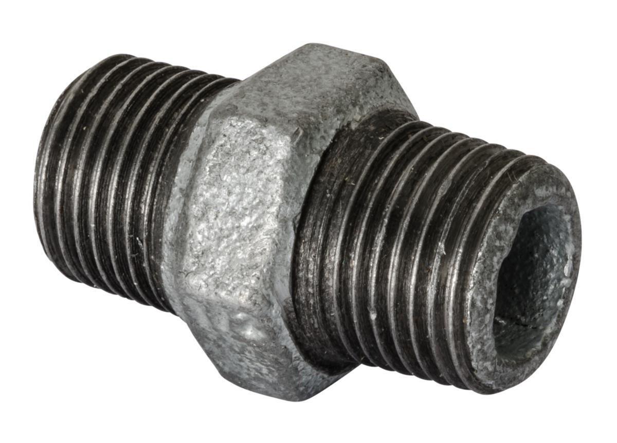 Sexkantnipplar galv aducerade - SEXKANTNIPPEL R15 GALV ADUCERAD