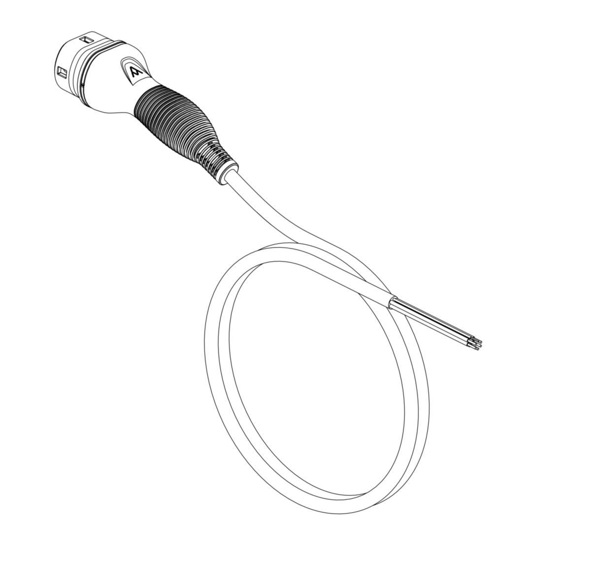 Kabel Halo 3P 16A 7,5m - KABEL HALO 3P 16A 7,5M