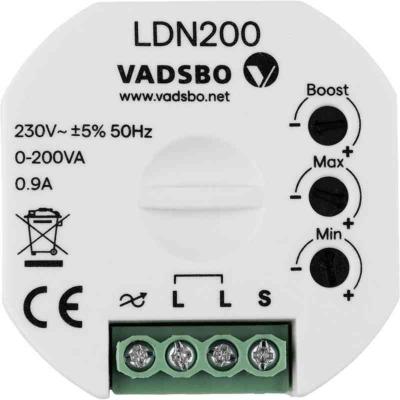 LED-DIMMER 0-200VA UTAN NOLLA LDN200