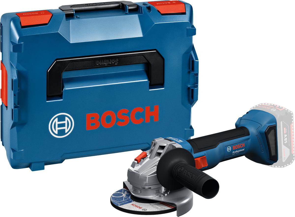 Vinkelslipmaskin Bosch GWS 18V-8 SOLO L-BOXX - VINKELSLIP BOSCH GWS 18V-8 SOLO L-BOXX 11000 V/M M14 125