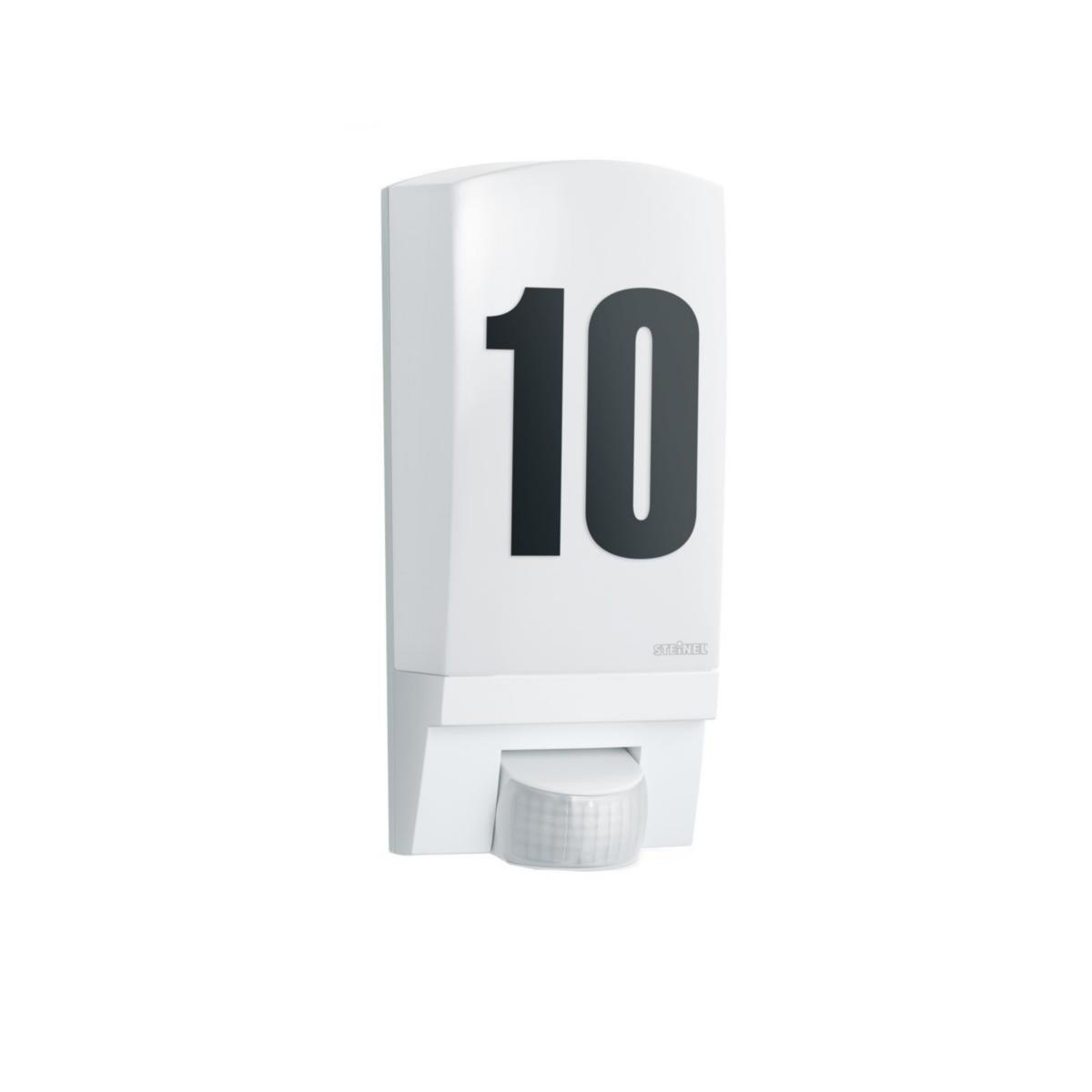 Väggarmatur L1 med sensor - SENSORLAMPA VÄGG L1 1X60W VIT IP4 KLASS 11