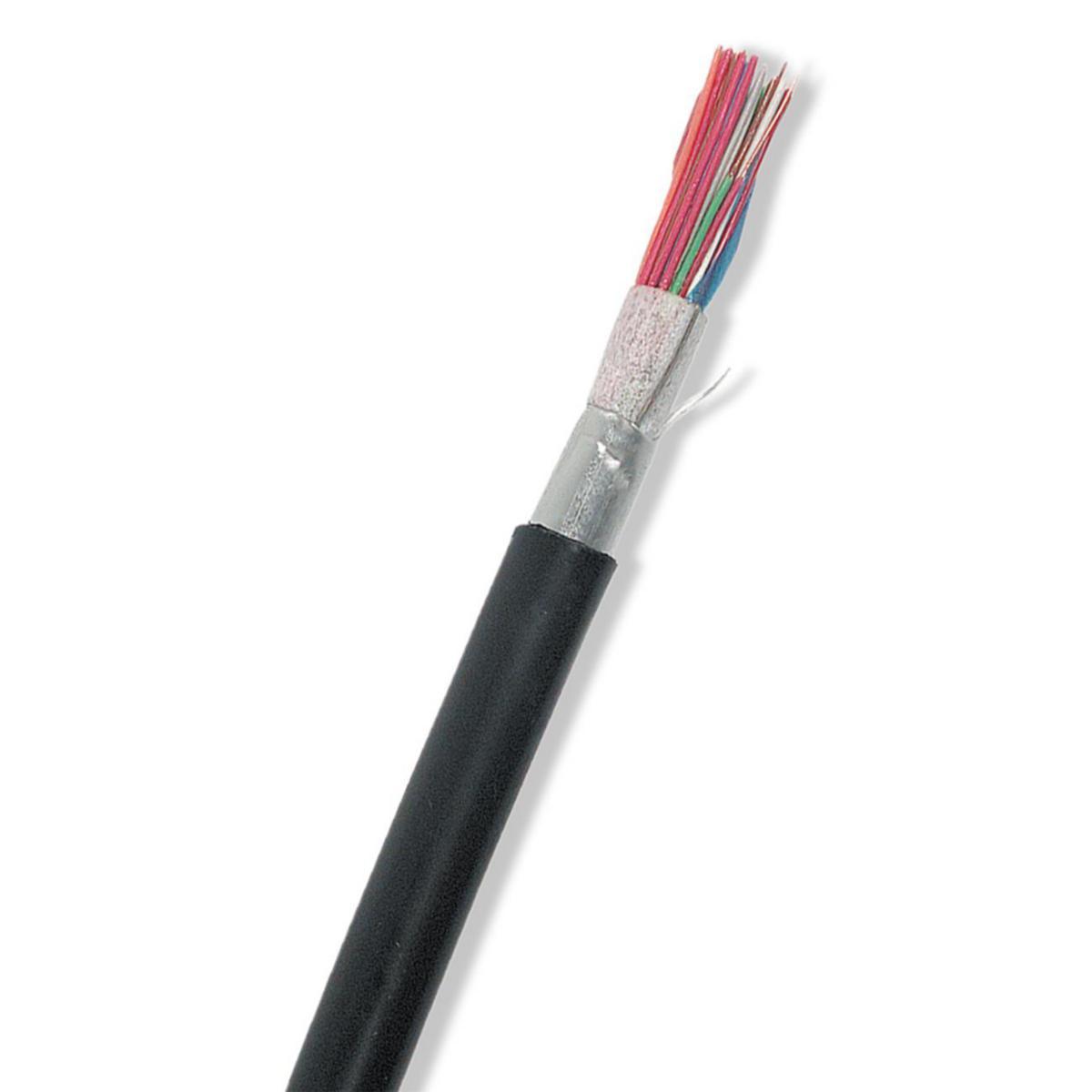 Telekabel EUALEV Ø 0,5, Nexans - EUALEV 5X2X0.5 SVART PE T500 (*0)K5)