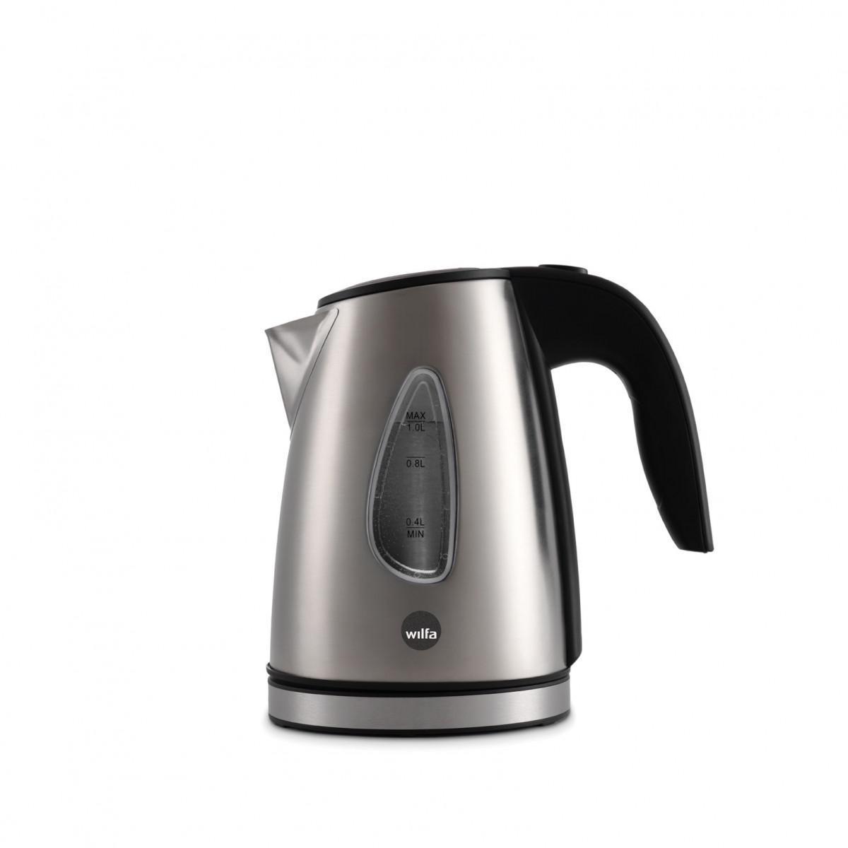 Vattenkokare, 1 l - VATTENKOKARE 1 L SILVER 1500 W WK-5 WILFA