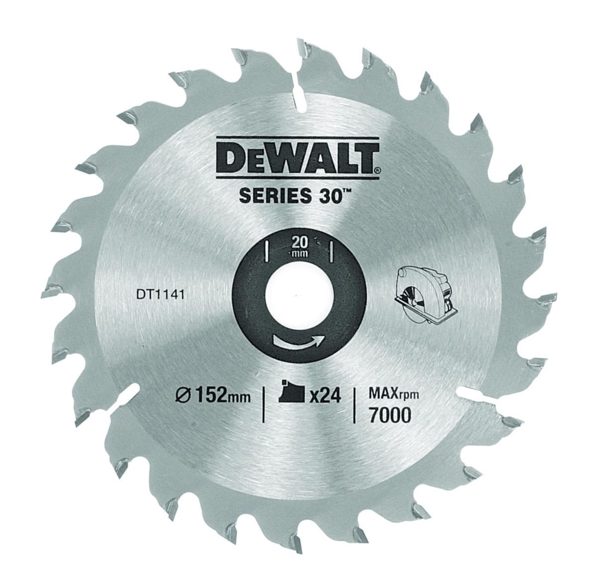 Cirkelsågklinga DEWALT serie 30 HM - CIRKELSÅGKLINGA DEWALT DT1937 165X30MM 30T