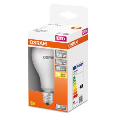 LED-LAMPA NORMAL (150) E27 MATT 827 CL A 19 OSRAM