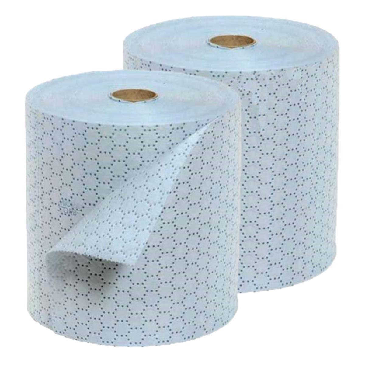Absorberingsrulle Oil only SMS - ABSORBERINGSRULLE OIL ONLY SMS MATTA BLÅ 0.40X40M PERF 2RL/FP