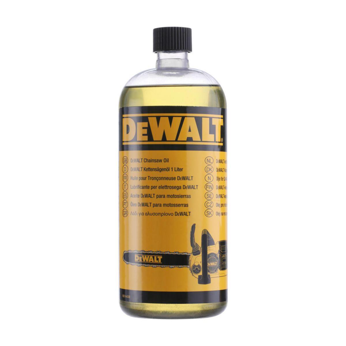 Kedjeolja DEWALT DT20662 - OLJA DEWALT DT20662 FÖR KEDJESÅG 1000 ML