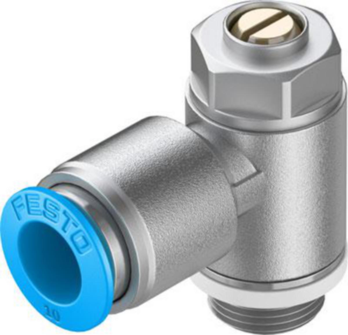 Strypbackventil Festo - GRLA - STRYPBACKVENTIL FESTO GRLA-1/4-QS-10-D