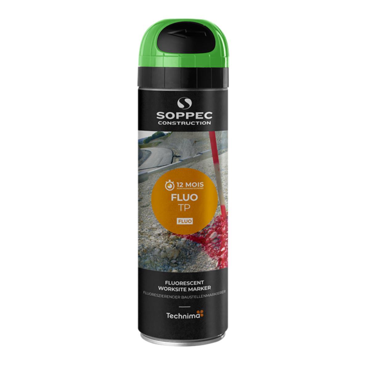 Märkfärg Soppec Fluo TP - MÄRKFÄRG SOPPEC FLUO TP GRÖN 500ML