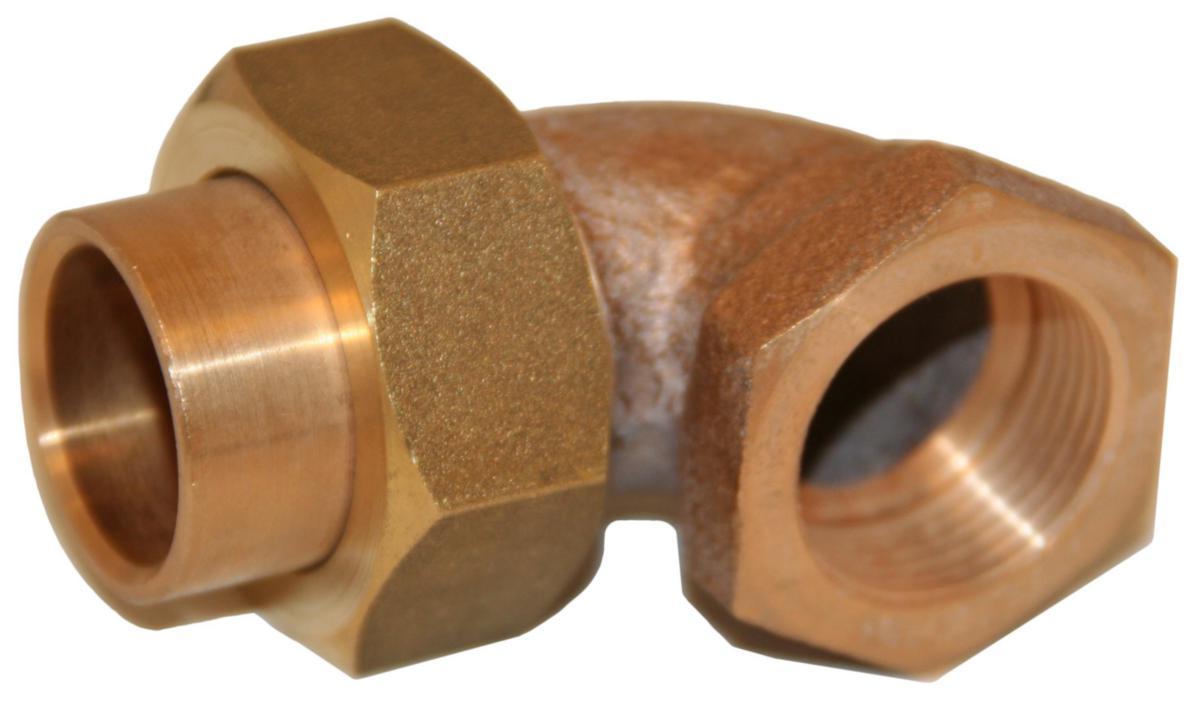 Vinkelkopplingar, cu x invändig gänga - 22XG20 METALLKOPPLING VINKEL CU-INV GG