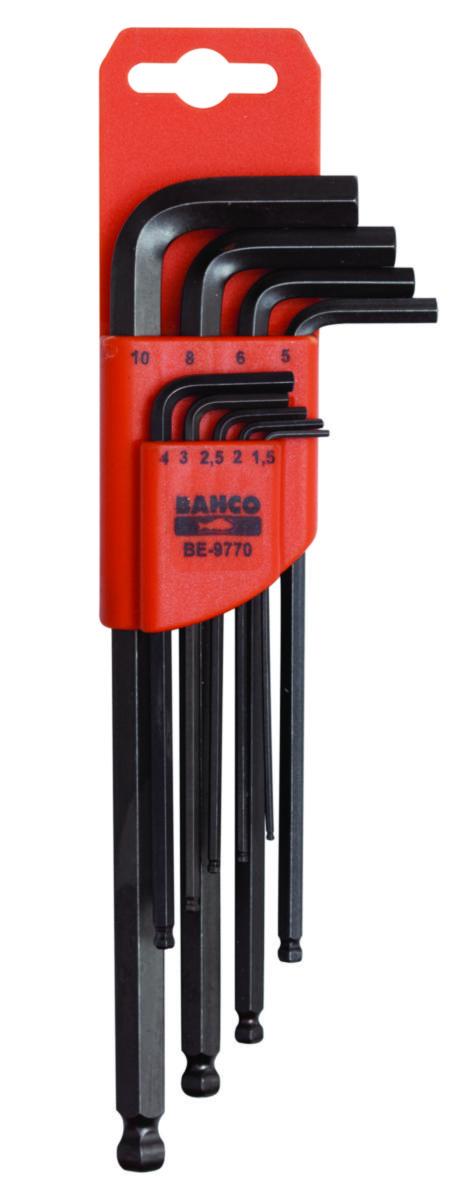 Insexnyckelsats Bahco BE-9765/BE-9770 - INSEXNYCKELSATS BAHCO BE-9765 1,5-5MM