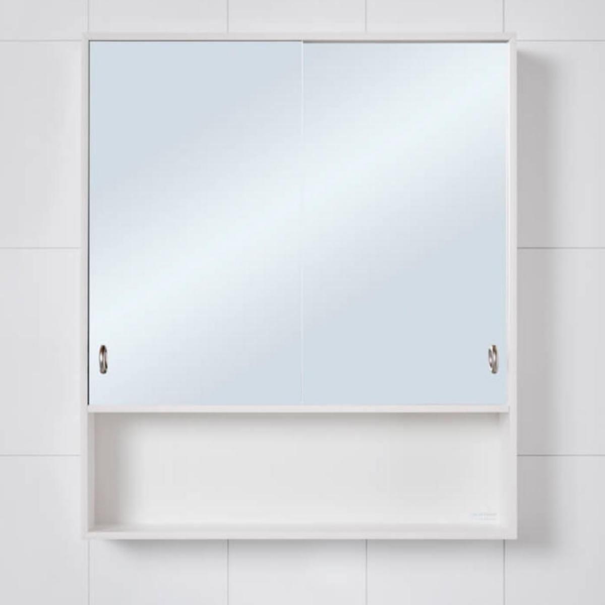 Badrumsskåp Skåform 9 - BADRUMSSKÅP SKÅFORM POLAR 9 SPEGELSKJUTDÖRRAR 600X700MM