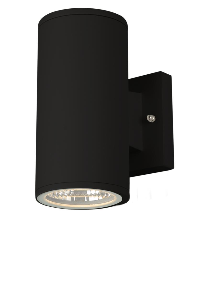 Väggarmatur LED Heron II - VÄGGARM LED 2X6W 3K 2X854LM S VÄGGARM HERON II LED SVART