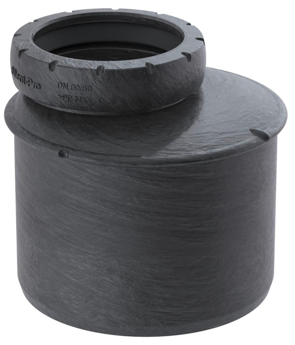 Förminskning excentrisk, PP, Silent Pro - REDUCERING. EXC. 75X50MM SILENT PRO. GEBERIT