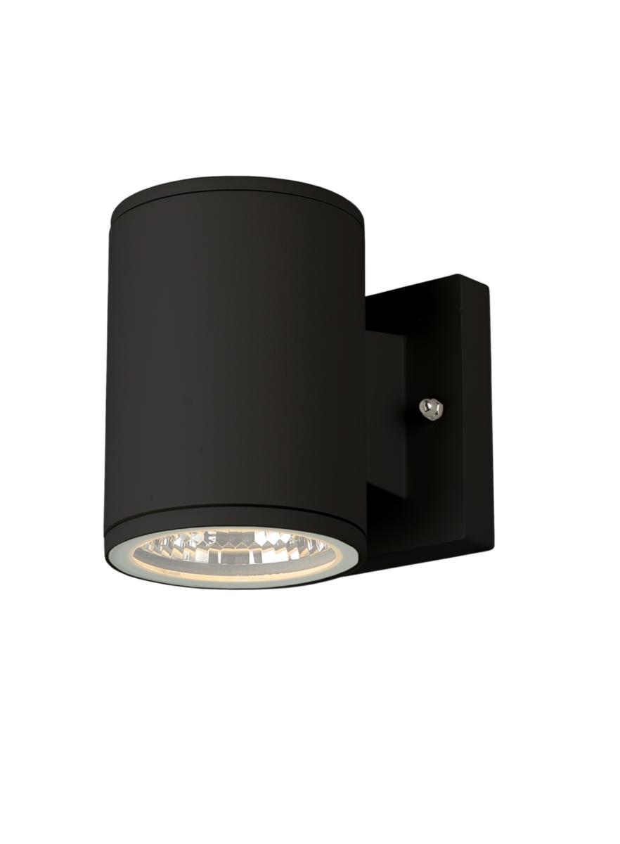 Väggarmatur LED Heron I - VÄGGARM LED 6W 3K 854LM SV VÄGGARM HERON I LED SVART