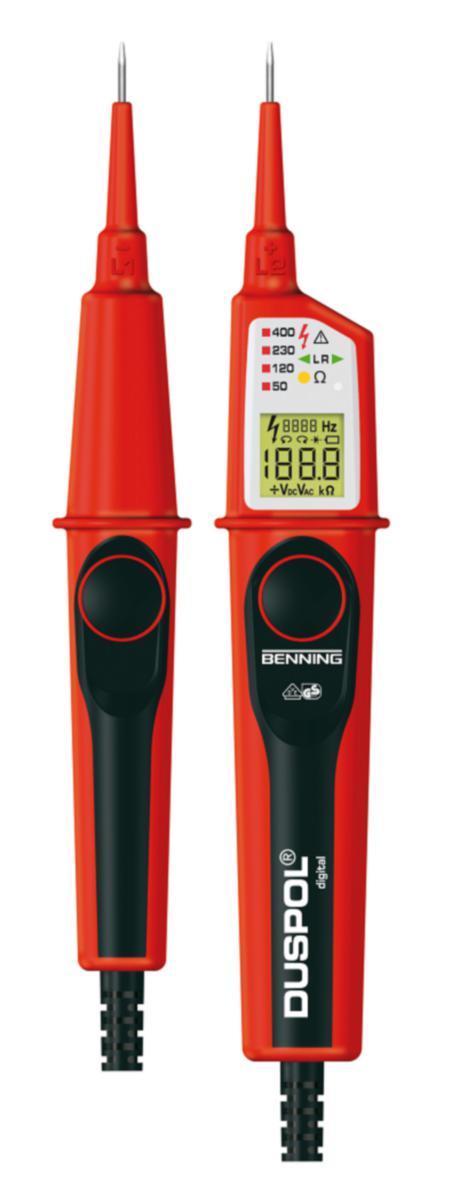Spänningsprovare Duspol digital - SPÄNN PROVARE DUSPOL DIGITAL 1V-1000VAC TRUE RMS/1200VDC