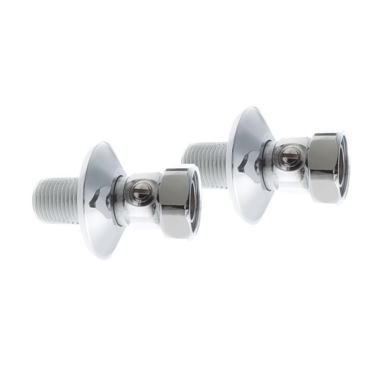 Koppling för vägg och blandare, Trio - TRIO ANSL.KOPPL. M.AVST BF G15xM26x1,5 FÖR VÄGG L=25MM