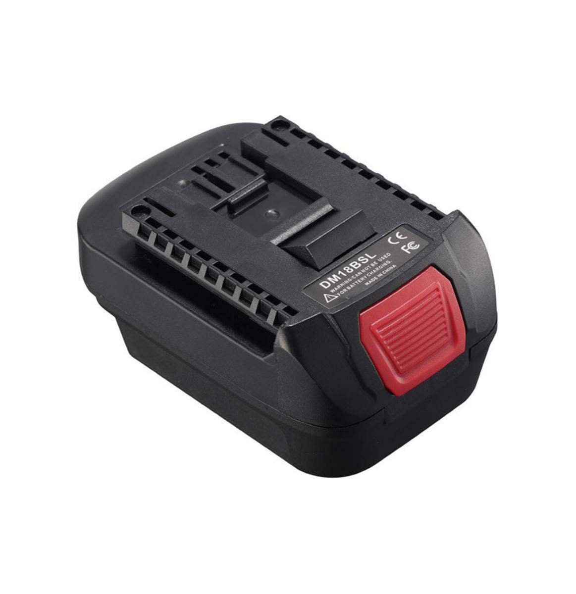 Batteriadapter för arbetsbelysning 18 V, Gelia Worklight - BATTERIADAPTER GELIA FÖR DEWALT & MILWAUKEE