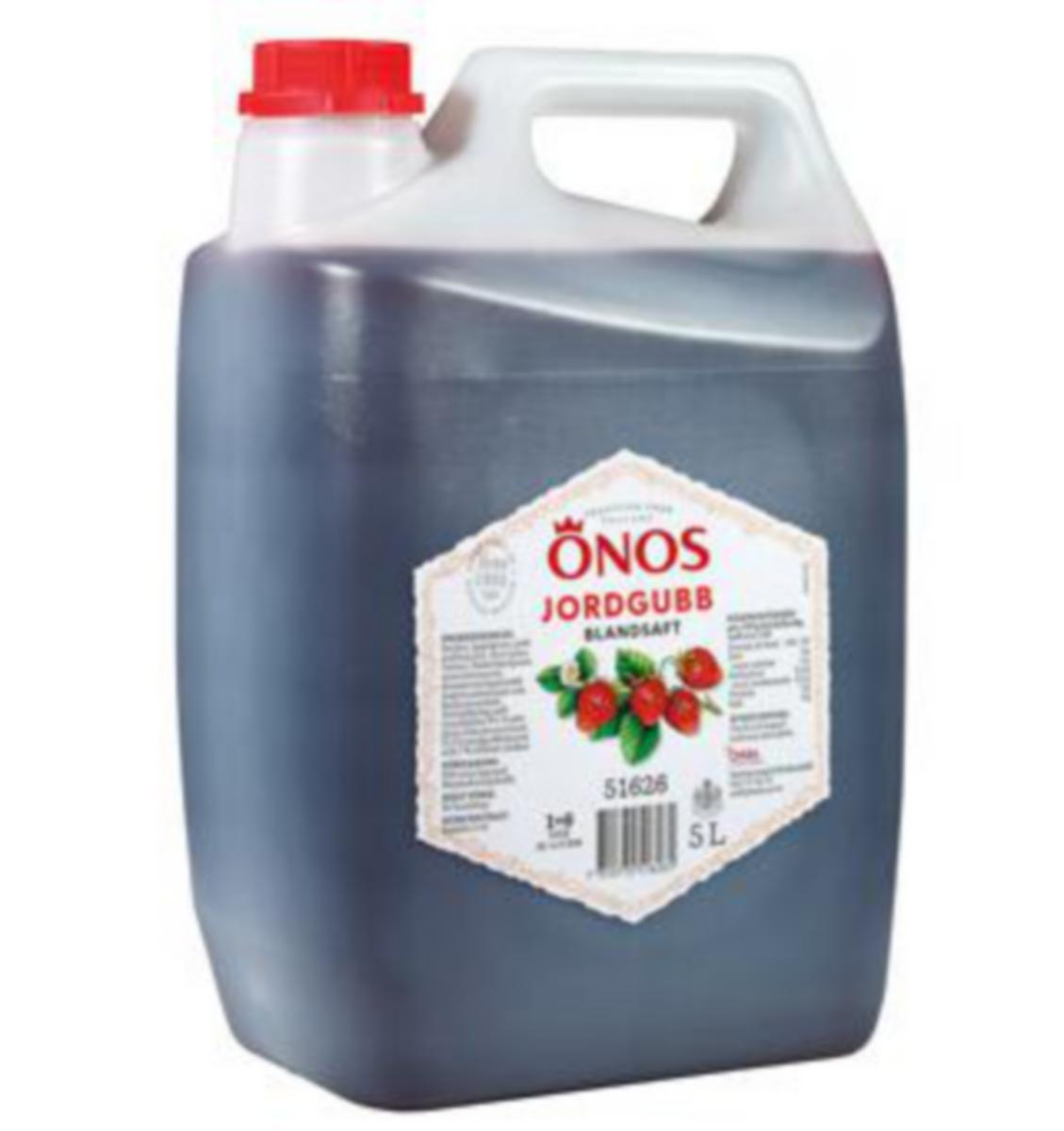 Blandsaft Önos - BLANDSAFT ÖNOS JORDGUBB 5L