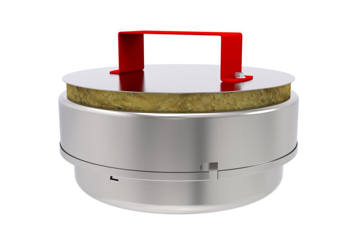 Renslock HRL-3, isolerat, EI60, Hallströms - RENSLOCK HRL-3 100 EI60/E90 ISOLERAT HALLSTRÖM