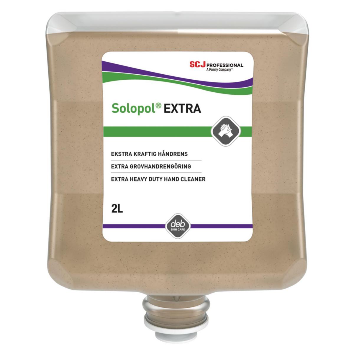 Handrengöring Solopol Classic Extra - HANDRENGÖRING SOLOPOL CL EXTRA DEB 2 L PATRON