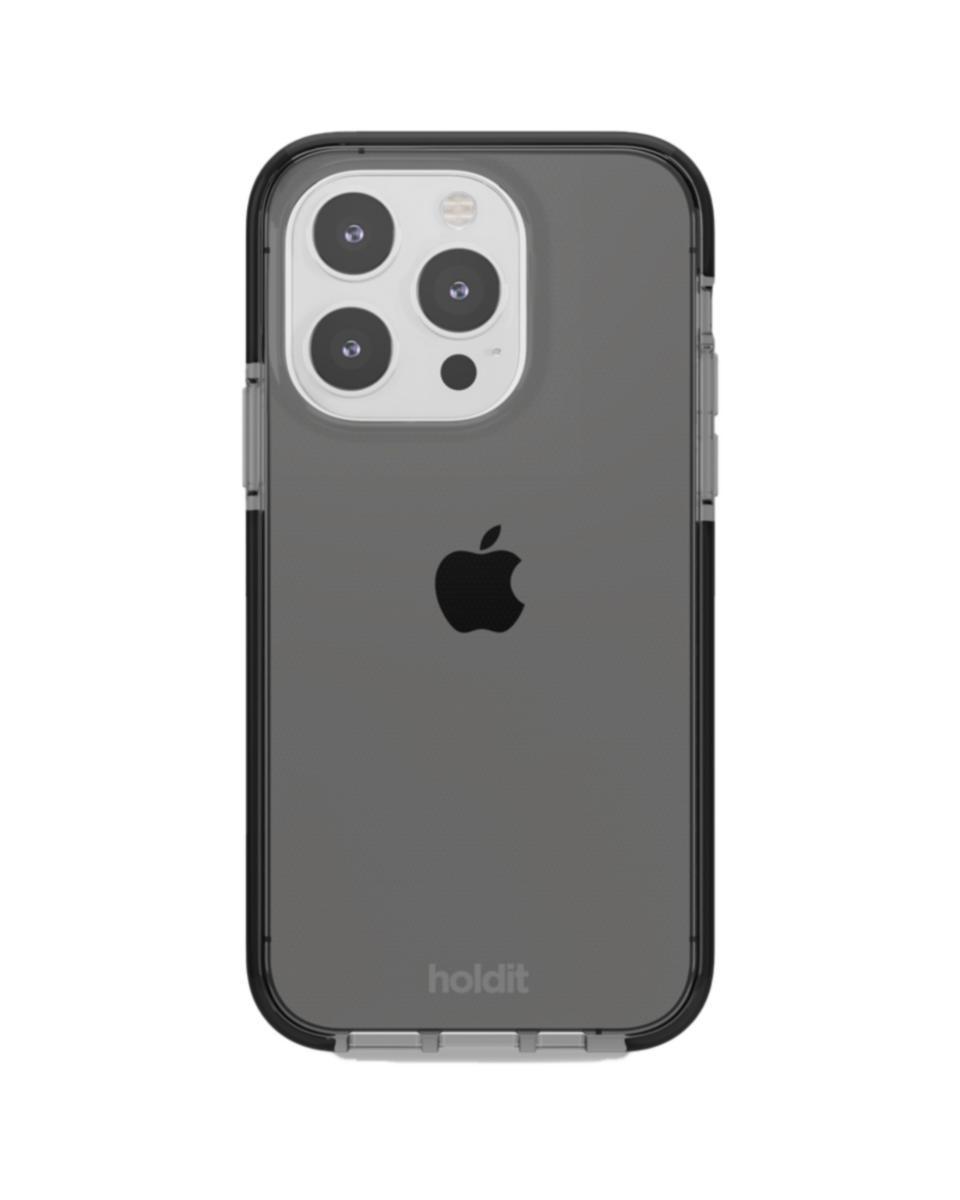 Mobilskal för iPhone, Seethru Case - MOBILSKAL IPHONE 14 PRO SVART SEETHRU CASE