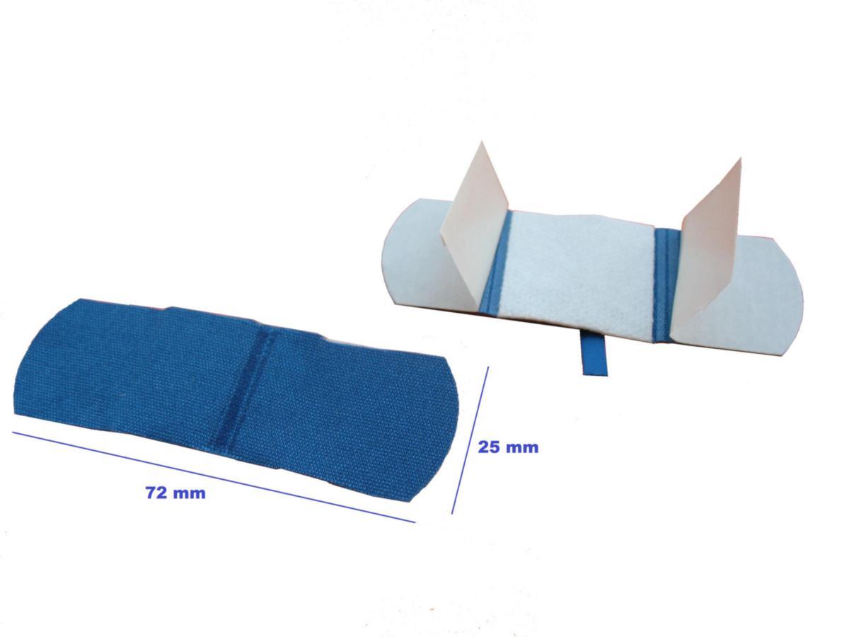 Plåster röntgen detekterbara - PLÅSTER BLÅ F RÖNTG 7.2X2.5CM DETEKTERBARA 100ST/FRP