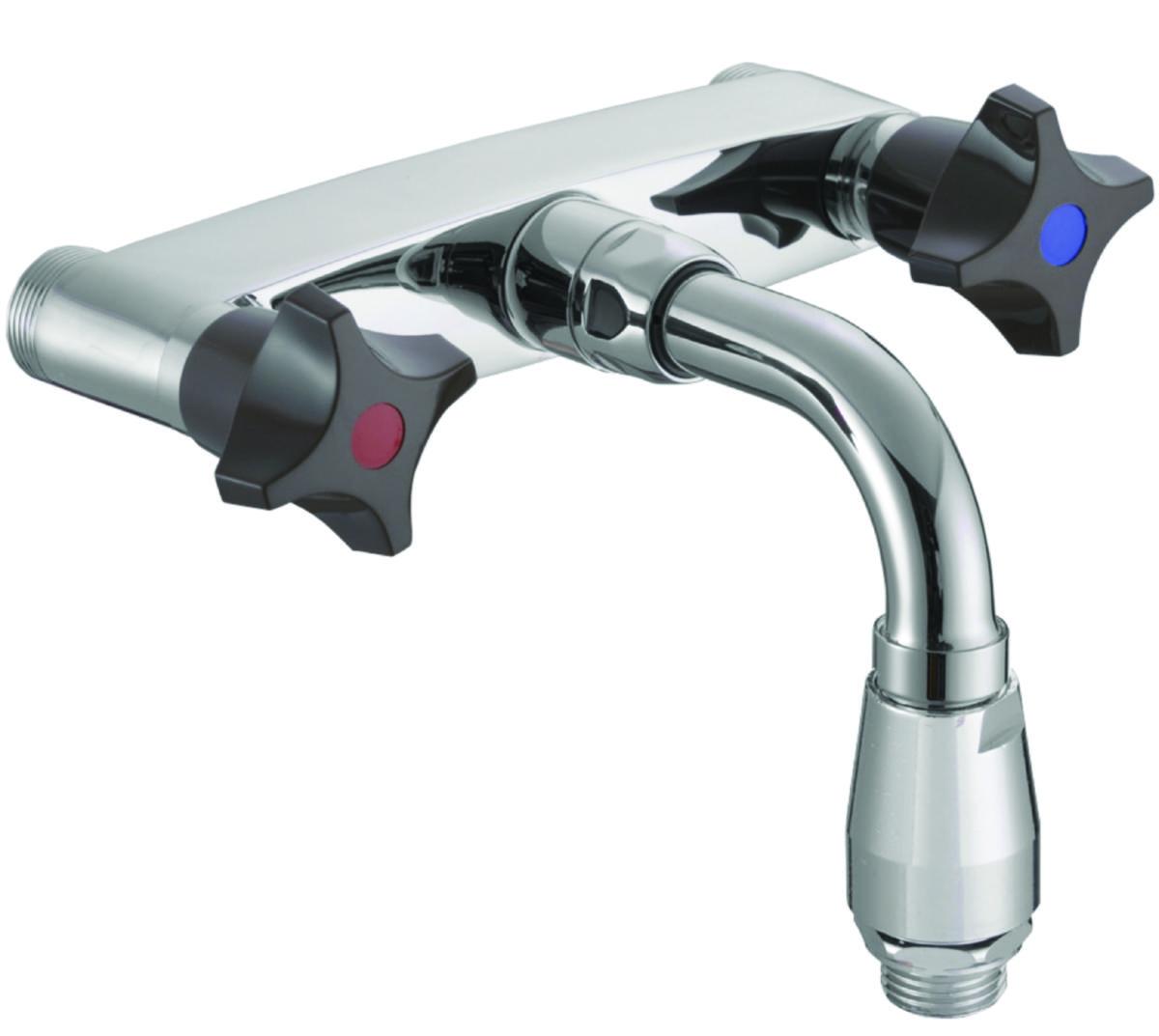 Spolblandare med backventiler och vakuumventil 160 c/c - FMM 3160-0610 SPOLBLAND. M BACK O VAKUUMVENTIL