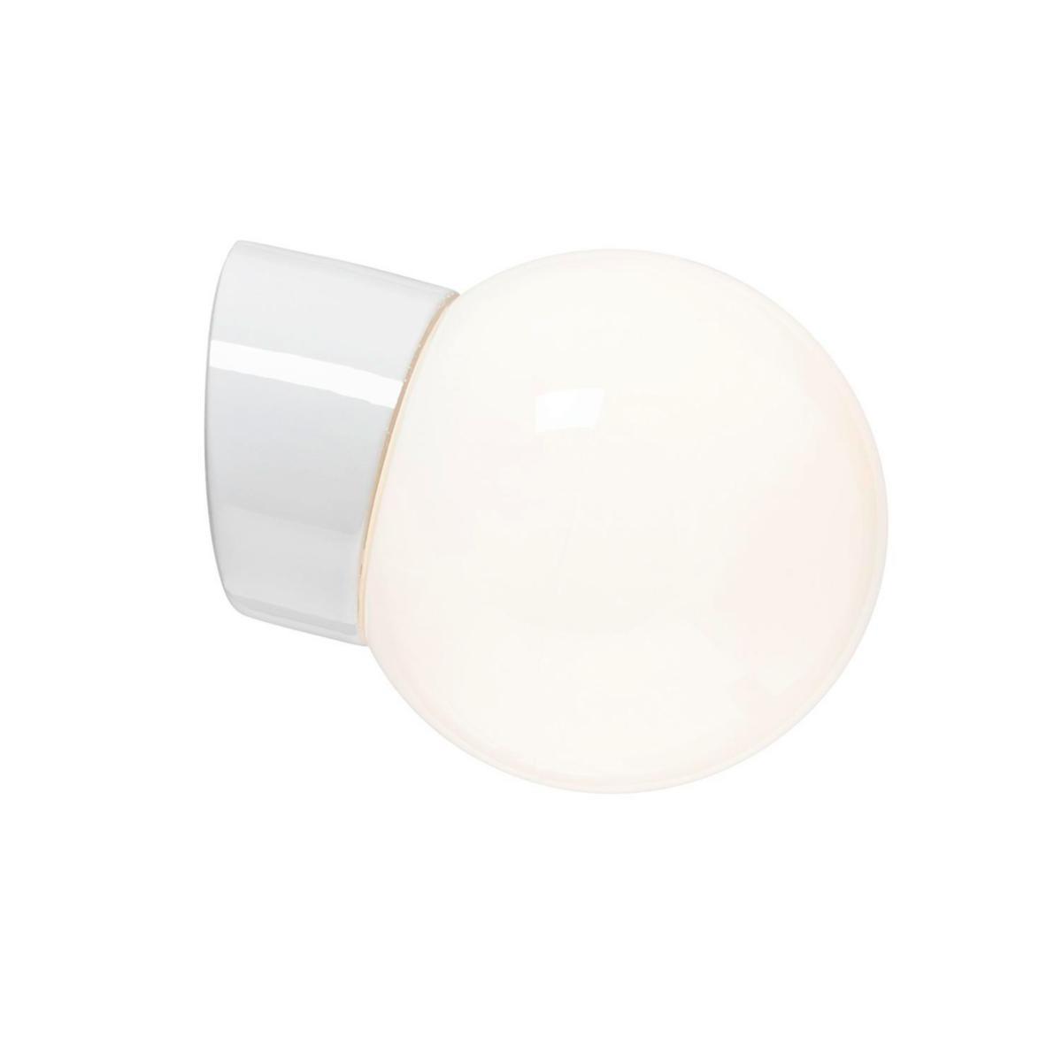 Takarmatur Classic Glob 150 LED - ARM 150 BLANK VIT SNE IP20 LED 52741/LED