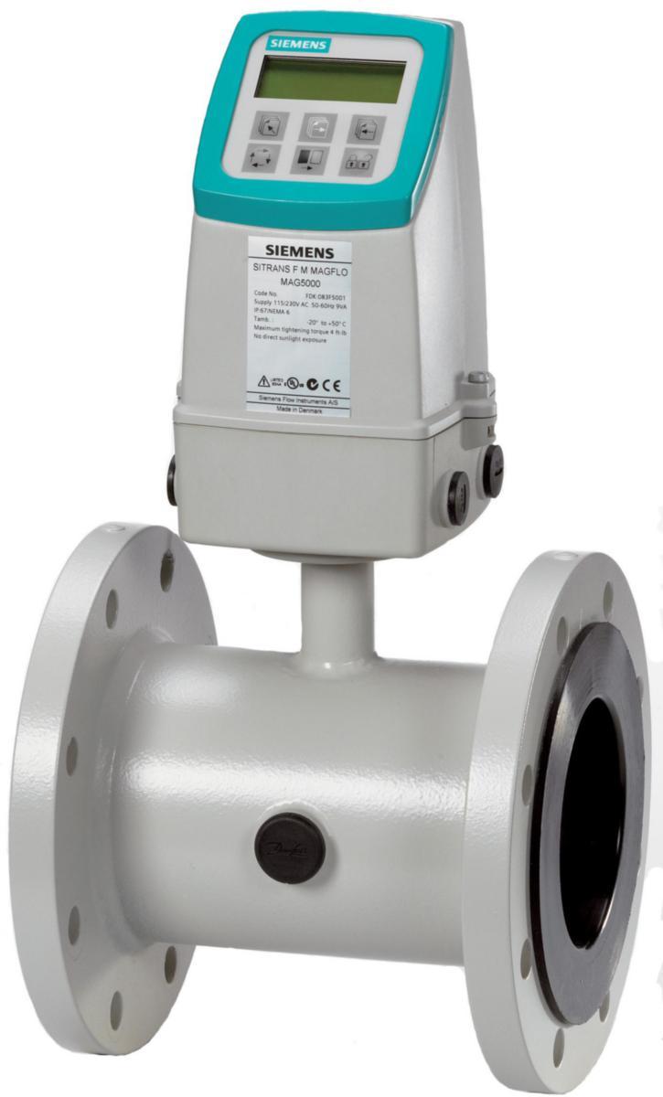 Sitrans FM MAG5000/5100W komplett flödesmätare NBR, Siemens - SITRANS FM MAG5000/5100W DN15 KOMPL FLÖDESM DN15.PN40.NBR