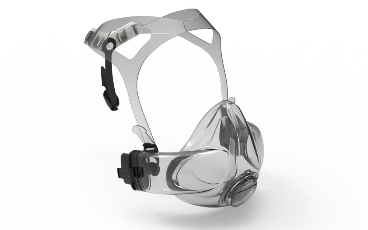Halvmask Cleanspace Pro/Ultra - HALVMASK CLEANSPACE PRO/ULTRA STORLEK MEDIUM INKL. HUVUDBAND