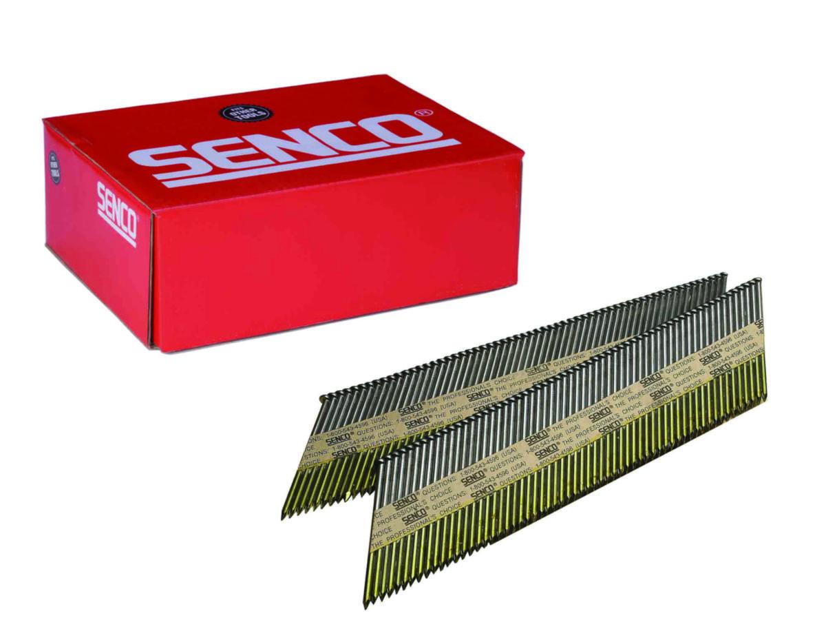 Tätbandad stavspik 34º Senco, mejselspets - SPIK SENCO SLÄT VFZ 90X3,1 34 GRAD MEJSEL SPETS (2000 ST)
