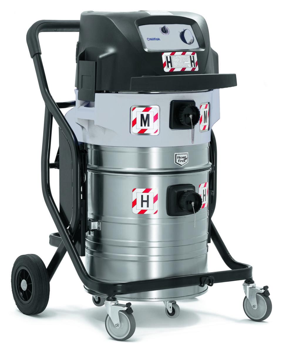 Industridammsugare Nilfisk IVB 965 SD XC - INDUSTRIDAMMSUGARE NILFISK IVB 9 L 2-MOTORIG 50L PETNANO FILT
