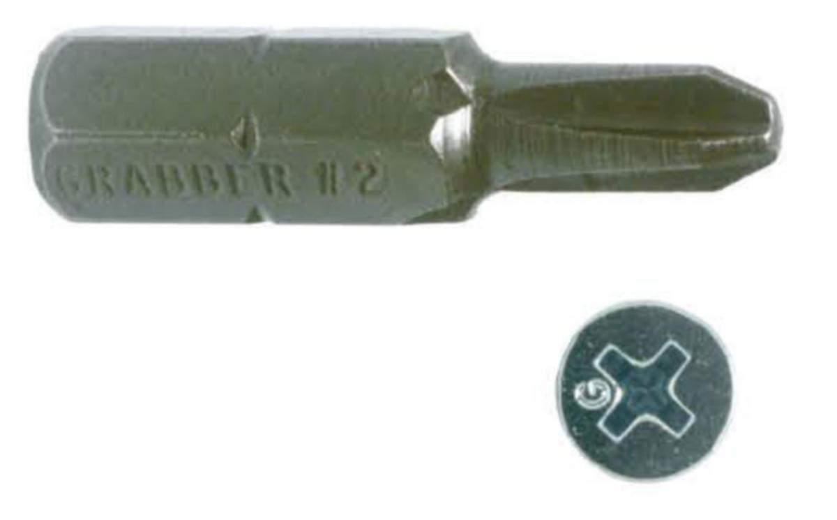 Bits Grabber 1/4" PH 2 - BITS GRABBER 1/4" PH 2 LÄNGD 25MM